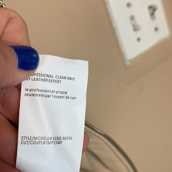 Vince Lamb Leather Moto Asymmetrical Jacket Size L - Picture 7 of 16